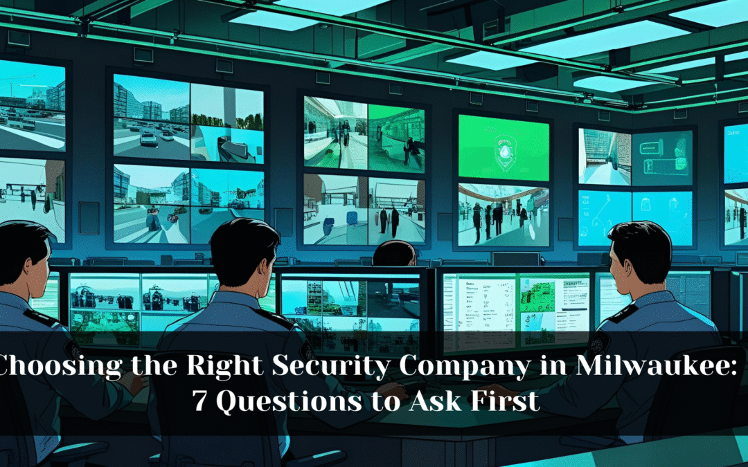 Choosing the Right Security Company in Milwaukee: 7 Questions to Ask First